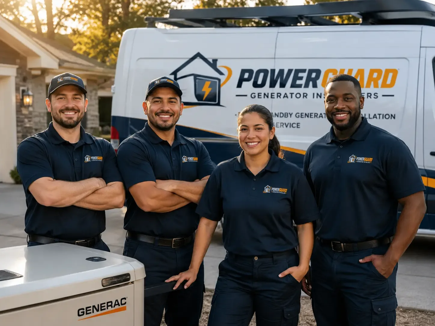 Generator Installation company in Brookside, DE